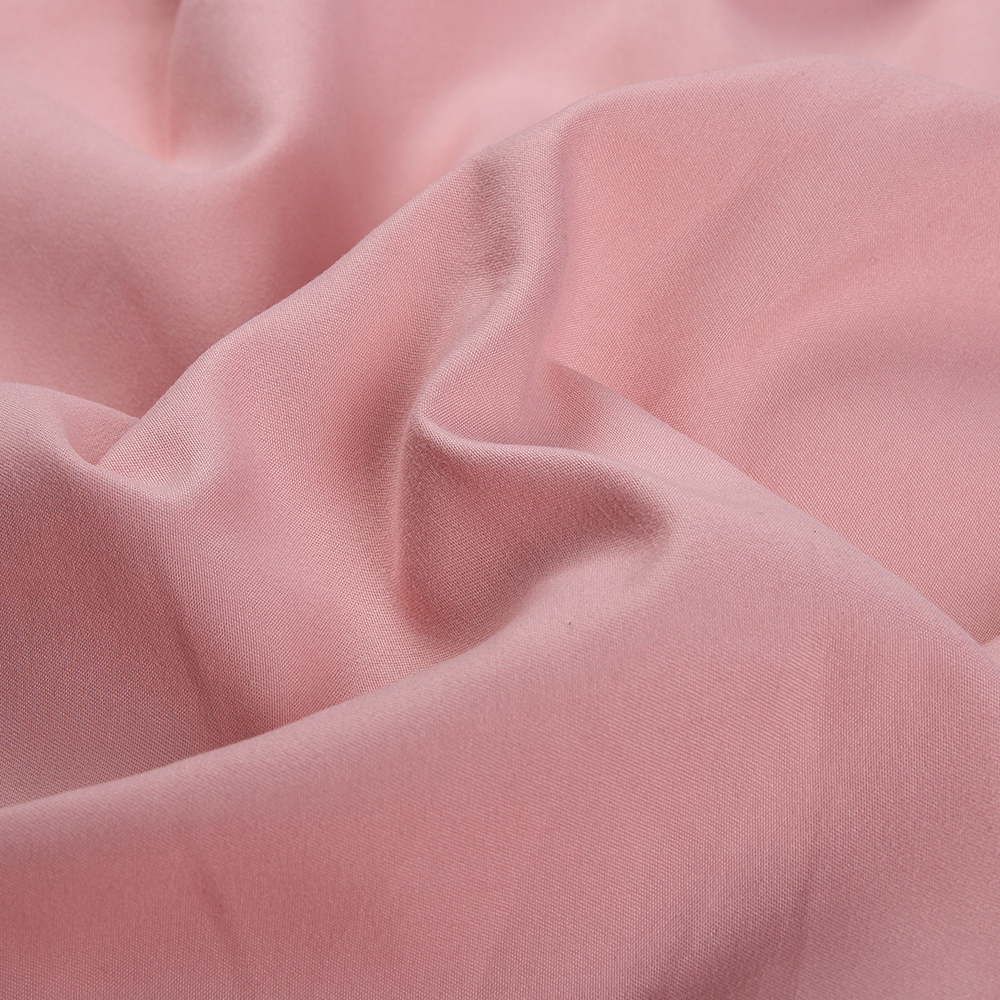 Soft pink microfiber fabric